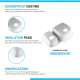 7 X 20.5 X 31.5 in. Double Bowl Stainless Steel Undermount Kitchen Sink Browns-BRU0907R
