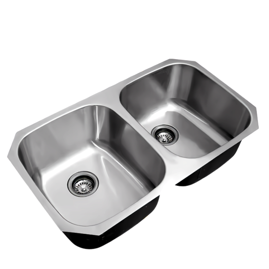 8 X 18 X 31.25 in. Single Bowl Stainless Steel Undermount Kitchen Sink Browns-BRUE208