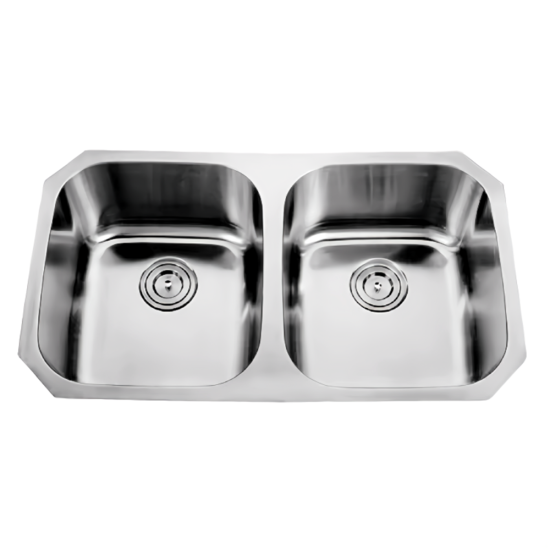 8 X 18 X 31.25 in. Single Bowl Stainless Steel Undermount Kitchen Sink Browns-BRUE208