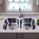 8 X 18 X 31.25 in. Single Bowl Stainless Steel Undermount Kitchen Sink Browns-BRUE208