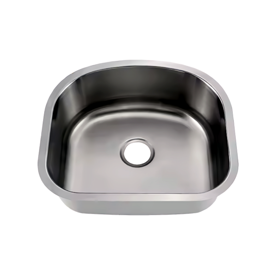 9 X 21 X 23-1-4 in. Single Bowl Stainless Steel Undermount Kitchen Sink Browns-BRUS307-2 9 X 21 X 23-1-4 in. Single Bowl Stainless Steel Undermount Kitchen Sink Browns-BRUS307-2