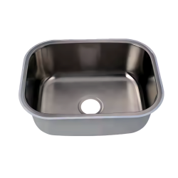 9 X 21 X 23-1/4 in. Single Bowl Stainless Steel Undermount Kitchen Sink Browns-BRUS301