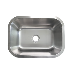 9 X 21 X 23-1/4 in. Single Bowl Stainless Steel Undermount Kitchen Sink Browns-BRUS301