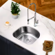 9 X 21 X 23-1-4 in. Single Bowl Stainless Steel Undermount Kitchen Sink Browns-BRUS307-2 9 X 21 X 23-1-4 in. Single Bowl Stainless Steel Undermount Kitchen Sink Browns-BRUS307-2