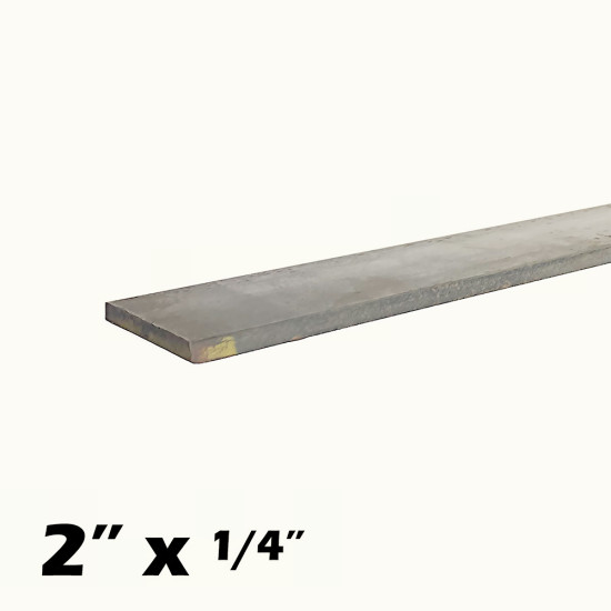 2 1/4 in. x 3/8 Flat Metal Galvanized Steel Carisol-Hardware FM 2 1/4 x 3/8 x 20 - per ft.