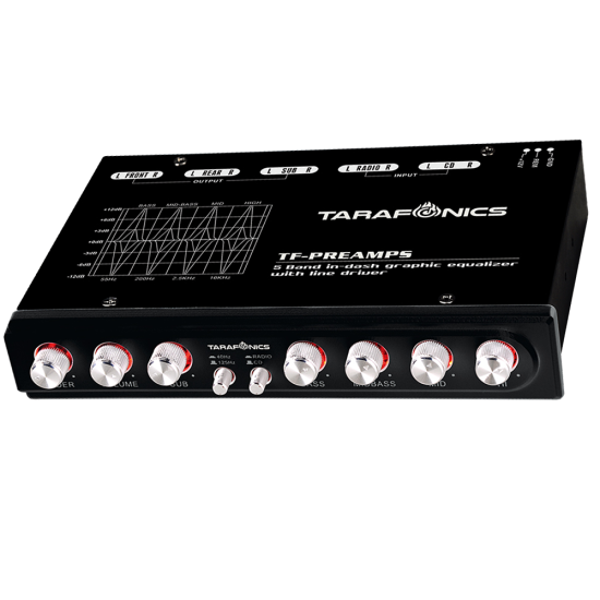 12V Car Audio Pre-Amplifier Tarafonics-TF-PREAMPS