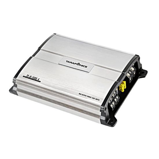 4 CH CAR AMPLIFIER Tarafonics-TF-D-1500.4-AMPS