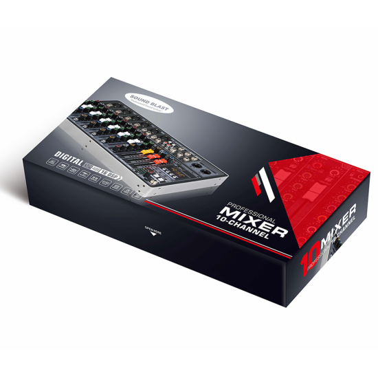 10 CH SOUND BLAST MIXER SOUNDBLAST-SB-SPECIAL-MIX-10CH 10 CH SOUND BLAST MIXER SOUNDBLAST-SB-SPECIAL-MIX-10CH
