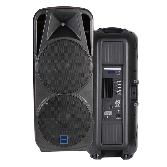 15 in SOUND BLAST POWERED SPEAKER SOUNDBLAST-SB15DOUBLE-CLUB 15 in SOUND BLAST POWERED SPEAKER SOUNDBLAST-SB15DOUBLE-CLUB