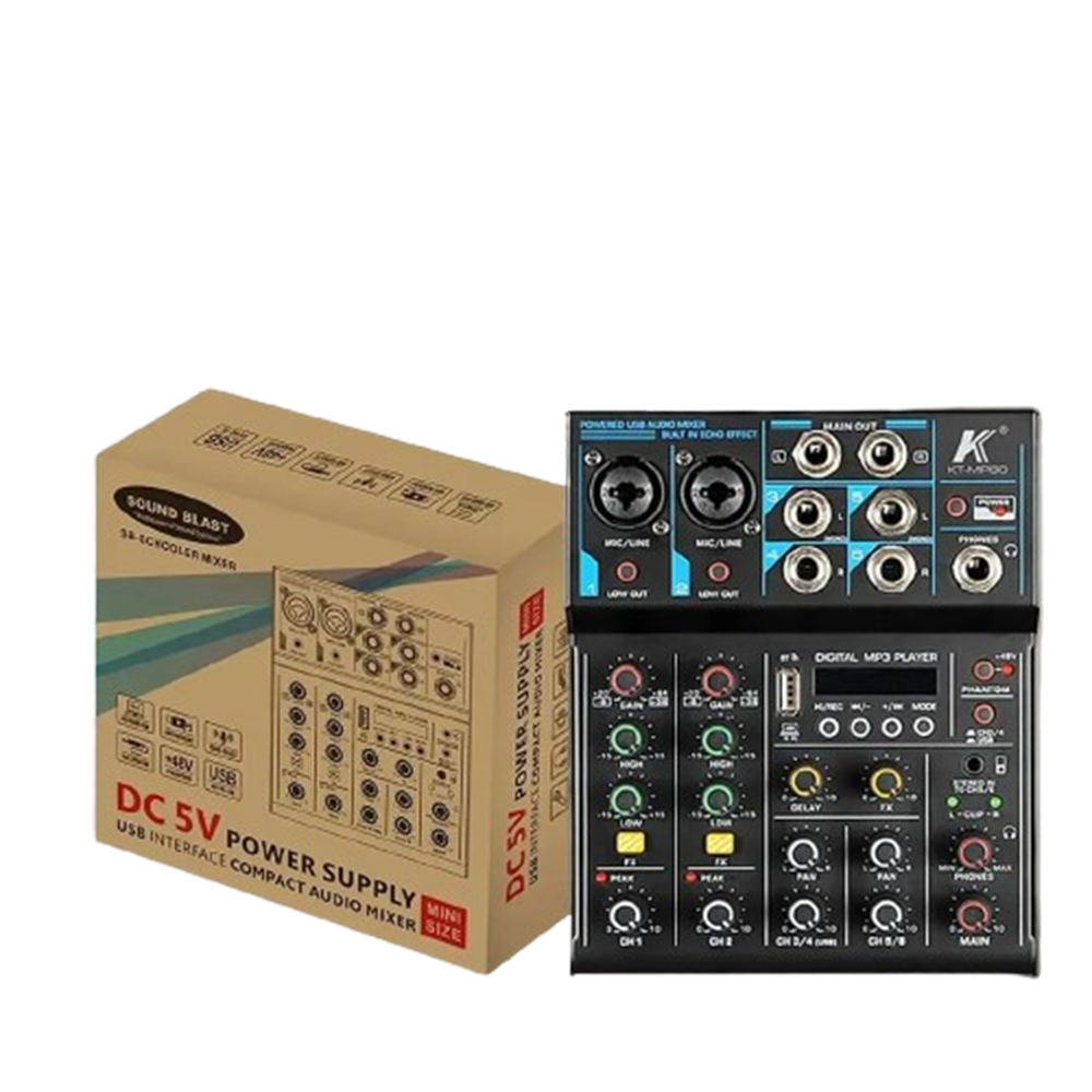 6 CH SOUND BLAST MIXER SOUNDBLAST-SB-NMP3-MIXER-RM06|Carisol[Jamaica]