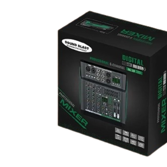 6 CH Sound Equipment SOUNDBLAST- SB-B6-LIVE 6 CH Sound Equipment SOUNDBLAST- SB-B6-LIVE