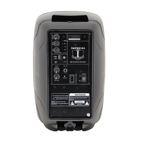 8 in SOUND BLAST POWERED Imperial-IMP-POCKET-ROCKET-SPK 8 in SOUND BLAST POWERED Imperial-IMP-POCKET-ROCKET-SPK