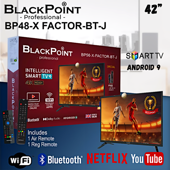 42 in. Smart TV BlackPoint-BP48-X-FACTOR-BT-J