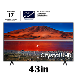 43 in. Smart TV - A7000 Series Samsung-UN43AU-TU7000-7100