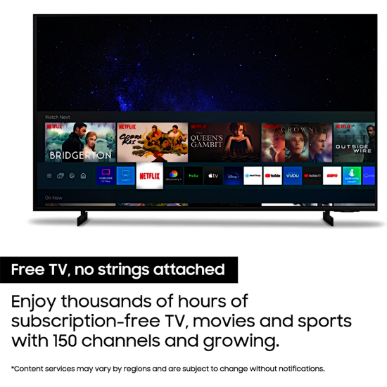 43 in. Smart TV Samsung-UN43AU8000