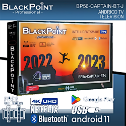 50 in. Smart TV Blackpoint-BP56-CAPTAIN-BT-J
