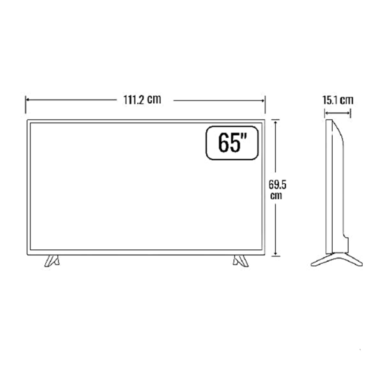 65 in. Smart TV JVC-LT-65KB538-548 65 in. Smart TV JVC-LT-65KB538-548