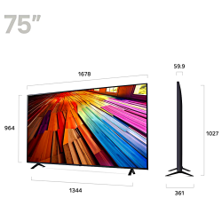 75 in. Smart TV LG-75UT8000 75 in. Smart TV LG-75UT8000