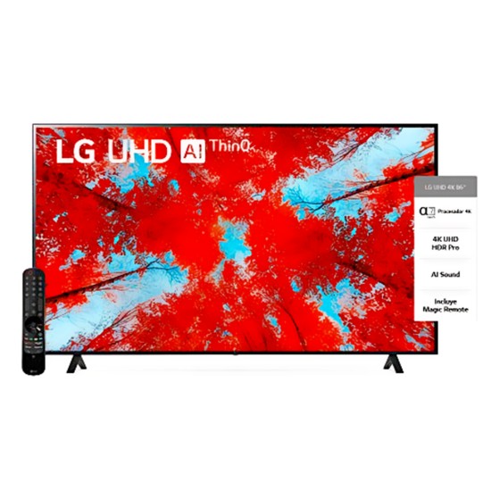 86 in. Ultra HD Smart TV LG-86UQ9050