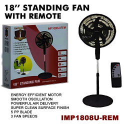 18 Inch Standing Fan Imperial-IMP1808U-REM