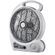10in POARTABLE FAN Blackpoint-BP-10-RADIO-PTBL-RECH-LED-FAN