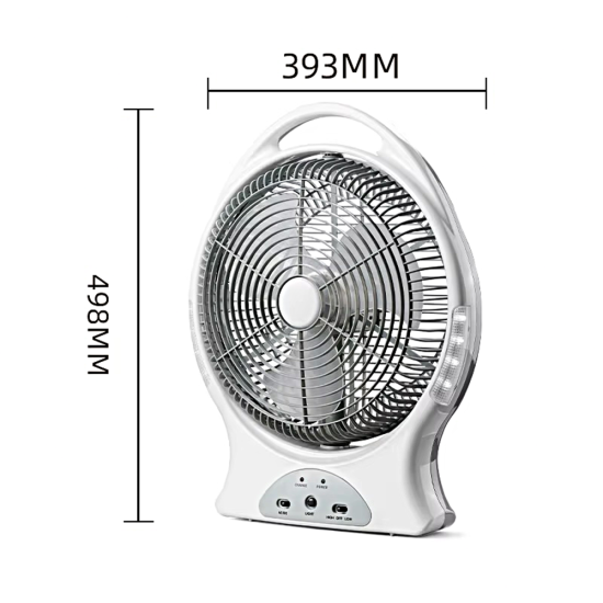 12 in. POARTABLE FAN Imperial-IMP-12-POWER-RECD-LED-FAN