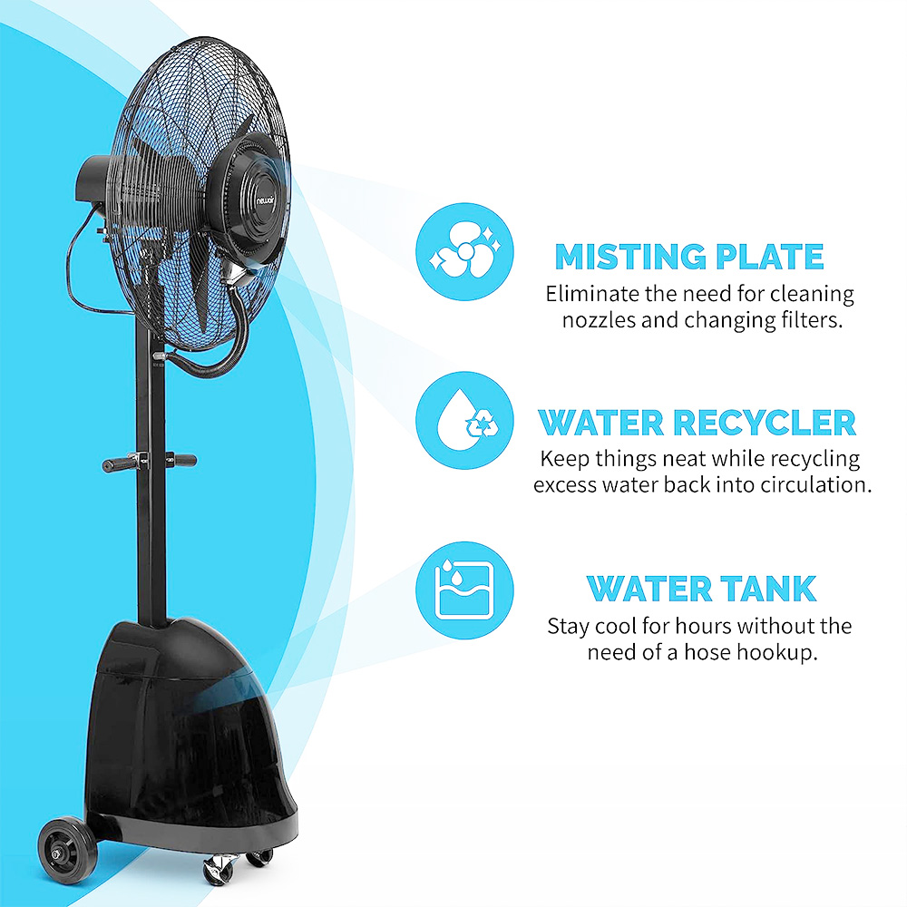 26 in Misting Standing Fan Windy-WMS-26 | Carisol [Jamaica] - Carisol ...