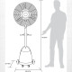 26 in Misting Standing Fan Windy-WMS-26