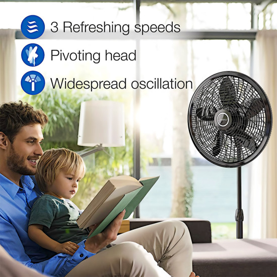 18 in Pedestal Standing Fan Lasko-LAS-1827 18 in Pedestal Standing Fan Lasko-LAS-1827