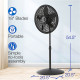 18 in Standing Fan Lasko-LAS-1827 18 in Standing Fan Lasko-LAS-1827
