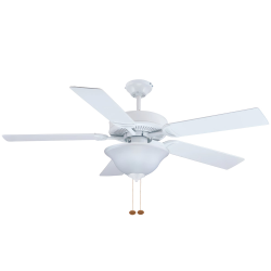 52 in Ceiling Fan with Dome Light Windy-WCF-5251-W