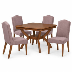 5 Piece Dining Set Imperial-Imp-Bourbon-DT-4.1