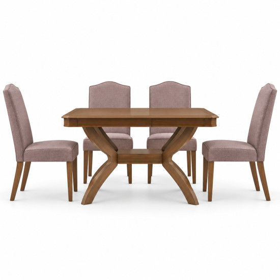 5 Piece Dining Set Imperial-Imp-Bourbon-DT-4.1 5 Piece Dining Set Imperial-Imp-Bourbon-DT-4.1