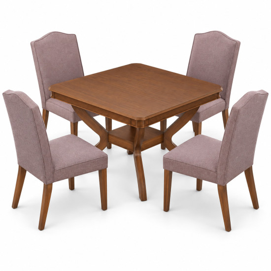 5 Piece Dining Set Imperial-Imp-Bourbon-DT-4.1 5 Piece Dining Set Imperial-Imp-Bourbon-DT-4.1