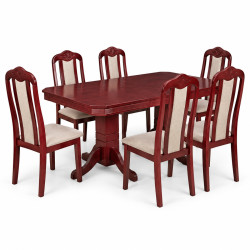 6 Piece Dining Set Imperial-Imp-Family-DT-6.1 6 Piece Dining Set Imperial-Imp-Family-DT-6.1