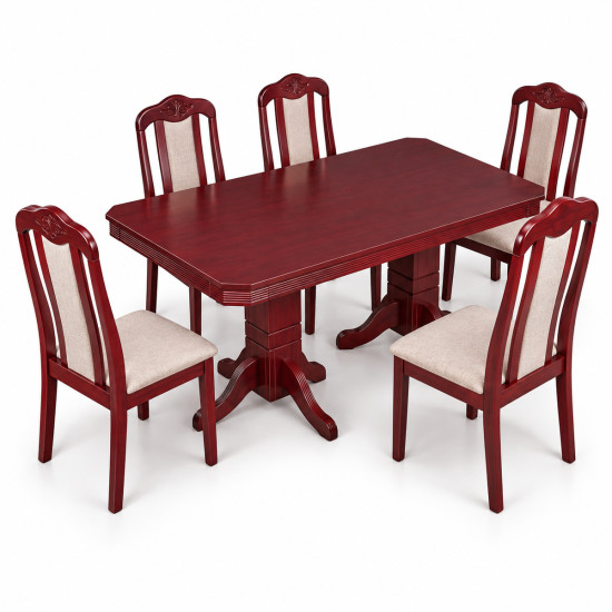 6 Piece Dining Set Imperial-Imp-Family-DT-6.1 6 Piece Dining Set Imperial-Imp-Family-DT-6.1