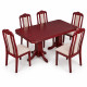 6 Piece Dining Set Imperial-Imp-Family-DT-6.1 6 Piece Dining Set Imperial-Imp-Family-DT-6.1