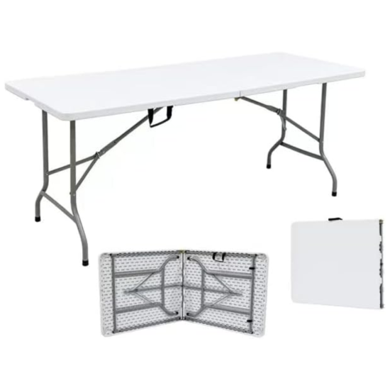 6 ft. Rectangular Folding Table CEL-T6FRE