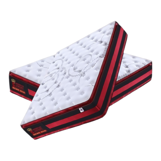 King Size Mattress Caribbean Comfort-SPR-KING-DUALPT-R:RICH