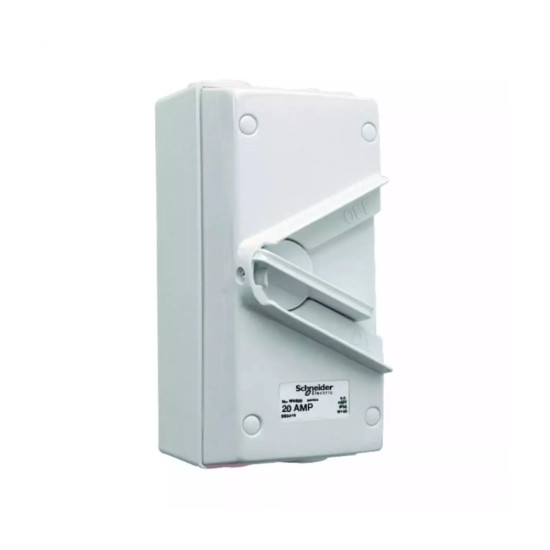 20 Amps Isolator Switch Schneider Electric-Electrical 250V ISO 20A