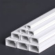 10 mm x 10 mm Raceway Trunking Carisol-Electrical 1/4 x 1/4 x 10 White