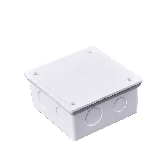 100 mm x 100 mm Junction Box Carisol-Electrical 4 x 4 PVC Junction Box