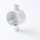 20 mm Through Way Besa Box Carisol-Electrical 3/4 x 2 WAY TRU PVC BBox