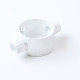 20 mm Through Way Besa Box Carisol-Electrical 3/4 x 2 WAY TRU PVC BBox