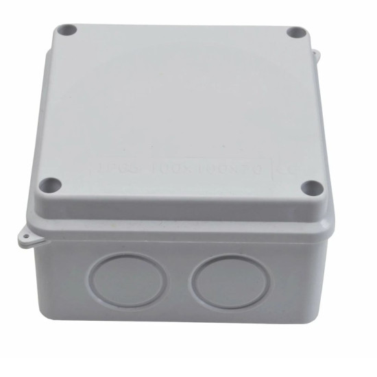 152 mm x 152 mm x 76 mm PVC Weather Proof Box Carisol-Flat Type MK BP7 6 in. x 6 in. x 3 in.