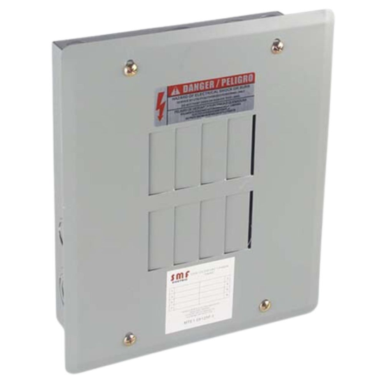 8 Slots Breaker Panel Box Carisol-Electrical Surface Mount Metal Single Phrase