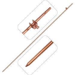 5/8 Copper Earth Rod Carisol-Electrical 5-8 x 4ft Earth Rod