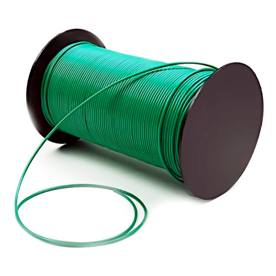 10 mm Insulated Single Wire Green Carisol-Electrical 330 ft. x 10mm AC Green per ft.