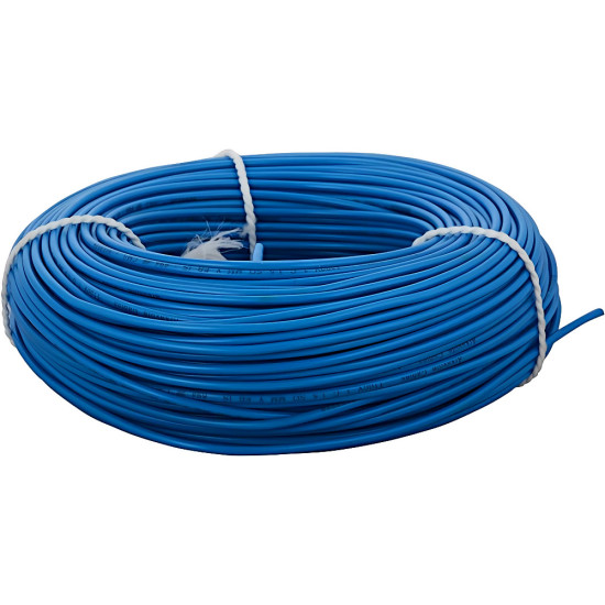 1.5 mm Insulated Single Wire Blue Carisol-Electrical 330 ft. x 1.5mm AC Blue per ft.