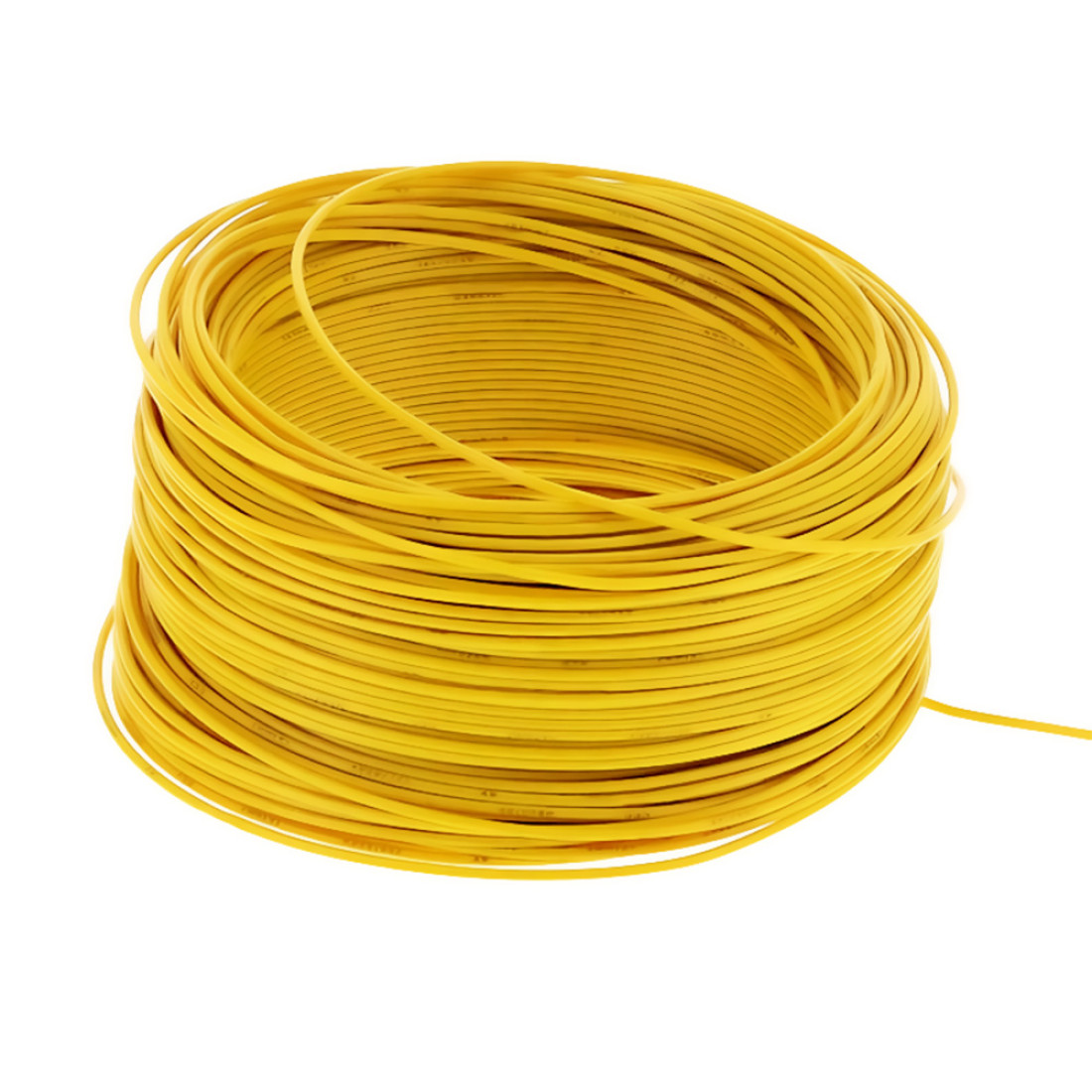 1.5 mm Insulated Single Wire Yellow Carisol-Electrical 330 ft. x 1.5mm ...